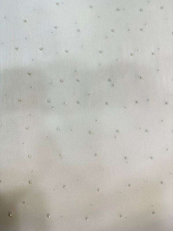 Bamber Chiffon Dupatta  Pearls
