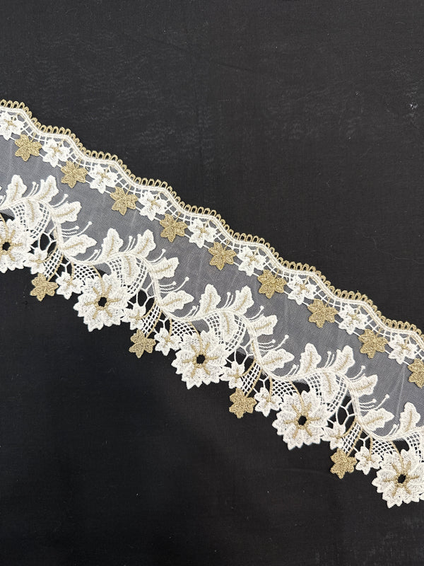 Milky Tilla Lace Dyeable