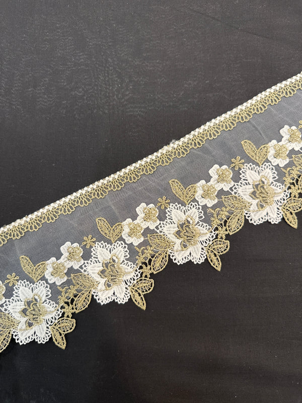 Milky Tilla Lace Dyeable