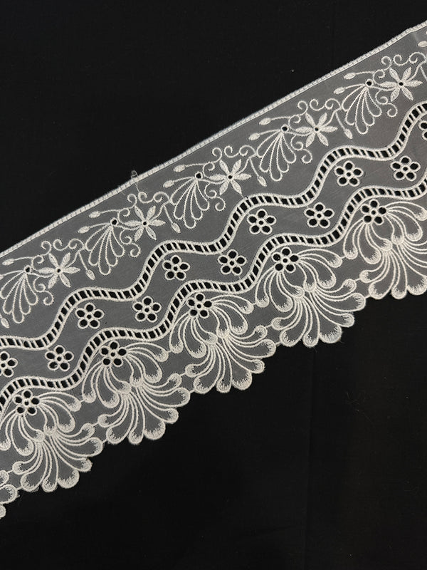 Organza Border Lace