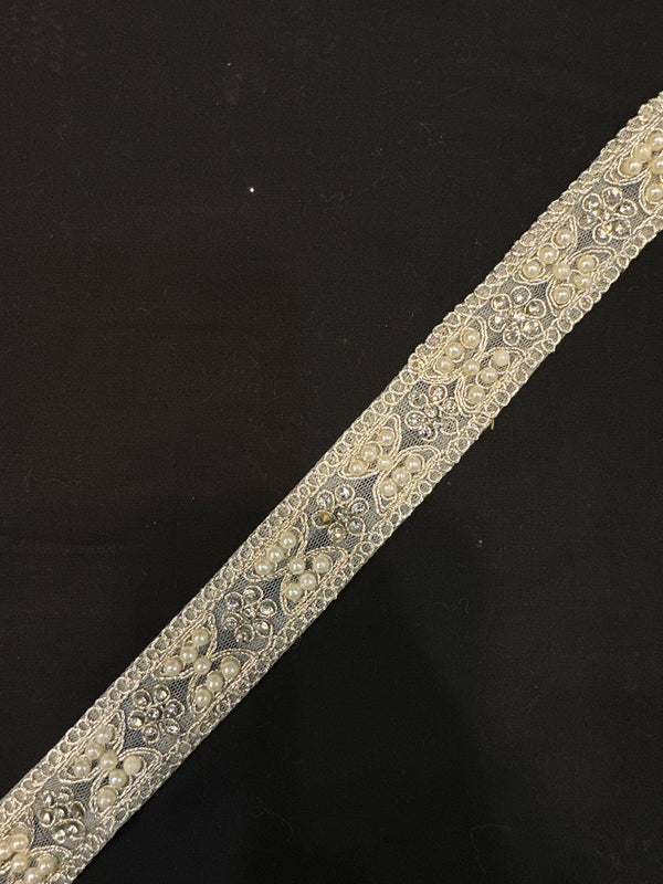 Lime Gold Fancy Lace